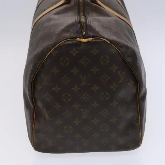 LOUIS VUITTON Monogram Keepall 55 Boston Bag M41424 - Picture 4 of 16